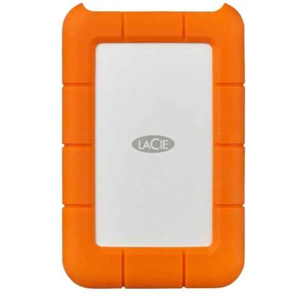 Rugged Orange External Hard Drive - Picture 1 of 9